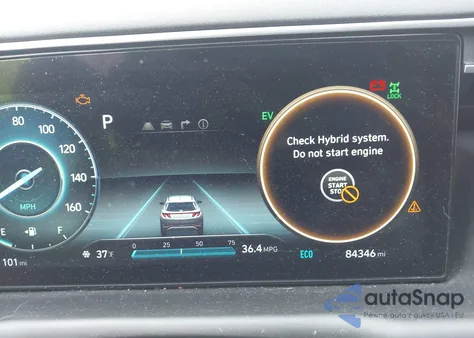 2023 Hyundai Tucson Hybrid Sel Convenience z USA, uszkodzony, nr VIN KM8JFCA16PU102137